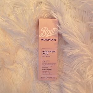 Boots Hyaluronic Acid Moisturizer (two bottles included)